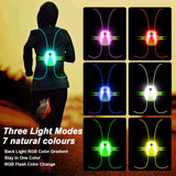 Glowing LED Jogging Vest